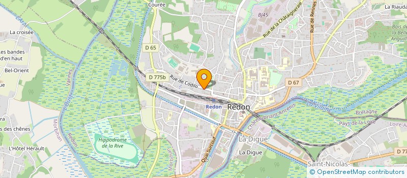 localisation de l'entreprise MADAME THEA DEFLESSELLES  REDON