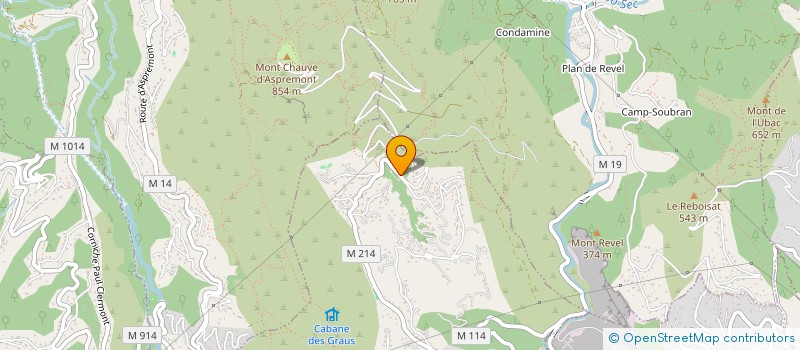 localisation de l'entreprise MADAME THEA FREREJACQUES  FALICON