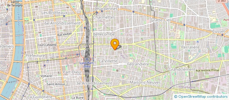 localisation de l'entreprise MADAME THEA LAUGA CAMI  LYON