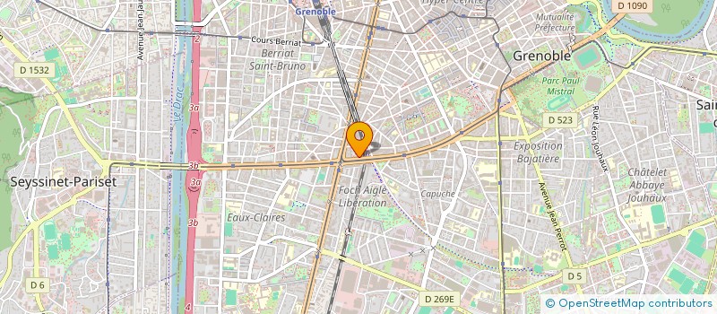 localisation de l'entreprise MADAME THEA MANOLA  GRENOBLE