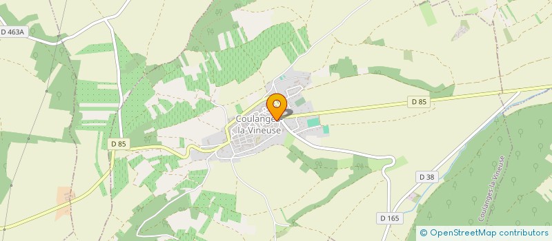 localisation de l'entreprise MADAME THEA MARTIN  COULANGES-LA-VINEUSE