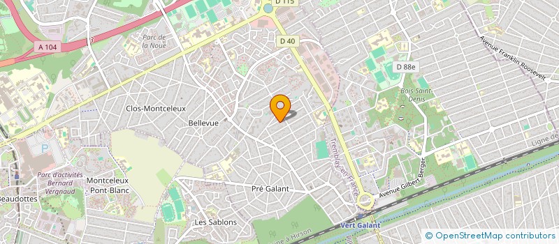 localisation de l'entreprise MADAME THEAROM SOAN  VILLEPINTE