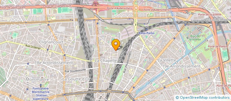 localisation de l'entreprise MADAME THECLE DIASSISSOUA BOUNA  PARIS