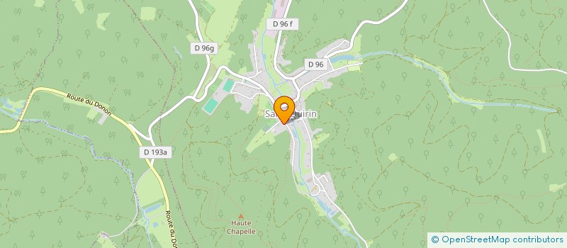 localisation de l'entreprise MADAME THELMA ACKERMANN  SAINT-QUIRIN