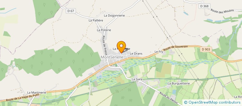 localisation de l'entreprise MADAME THELMA BOUYSSONNADE  PICAUVILLE