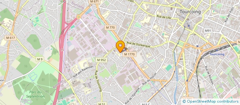 localisation de l'entreprise MADAME THELMA KAMMER  MOUVAUX