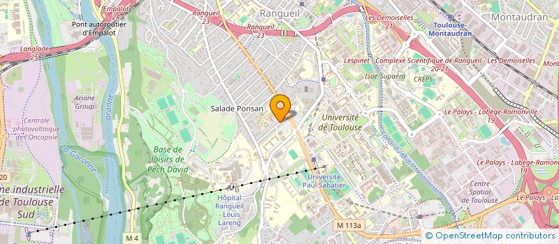 localisation de l'entreprise MADAME THEMIS COSTE  LAGARDELLE-SUR-LEZE