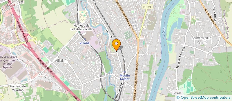localisation de l'entreprise MADAME THENEE SISSOKO à CORBEIL-ESSONNES