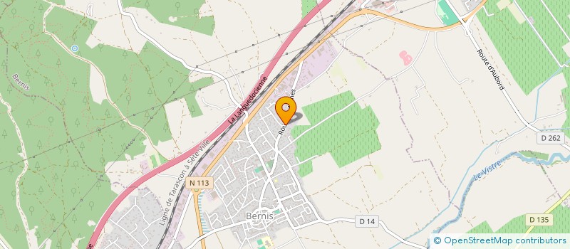 localisation de l'entreprise MADAME THENNESSY PERIER  BERNIS