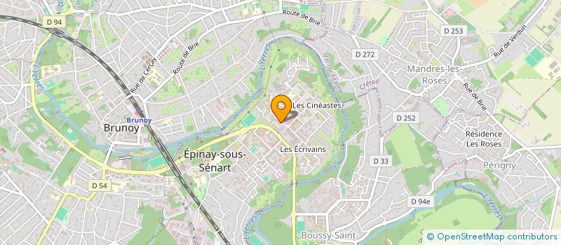 localisation de l'entreprise MADAME THENRAL SELVANANDHAN  EPINAY-SOUS-SENART