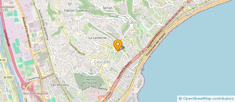 localisation de l'entreprise MADAME THEODORA CEPOI à NICE