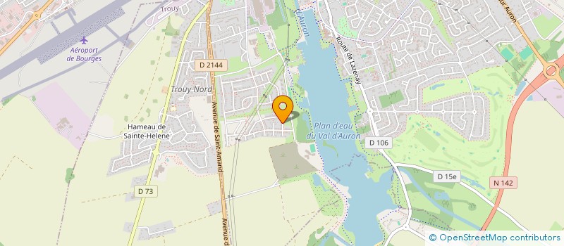 localisation de l'entreprise MADAME THEODORA DE LA POEZE D'HARAMBURE  BOURGES