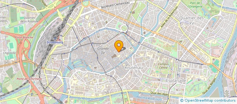 localisation de l'entreprise MADAME THEODORA FISCHKANDL à STRASBOURG