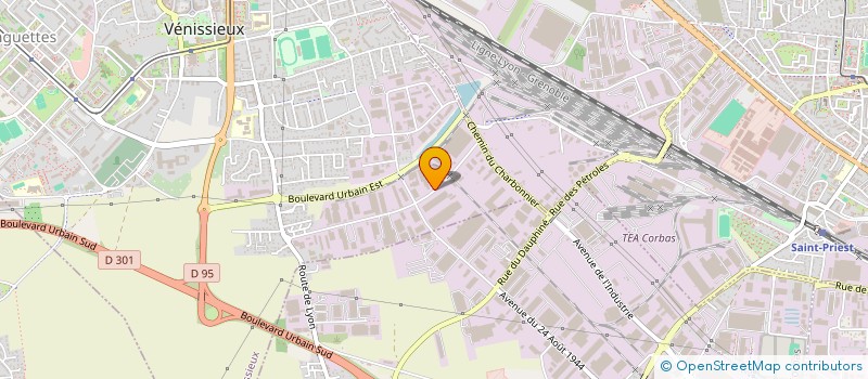 localisation de l'entreprise MADAME THEODORA GARCIA  VENISSIEUX