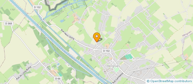 localisation de l'entreprise MADAME THEODORA ROSZAK  HERGNIES