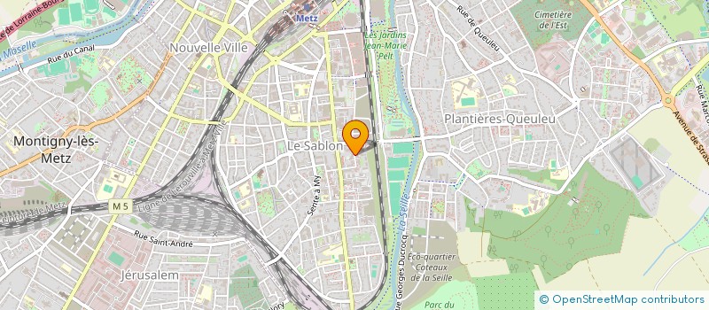 localisation de l'entreprise MADAME THEODORA TRAORE  METZ