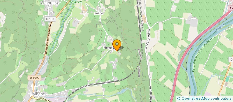 localisation de l'entreprise MADAME THEODORA ZEGERS  L'ALBENC