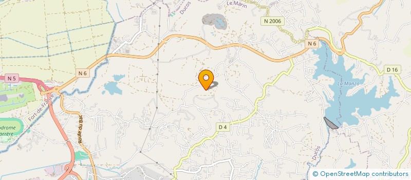 localisation de l'entreprise MADAME THEODOSE FELICITE  DUCOS