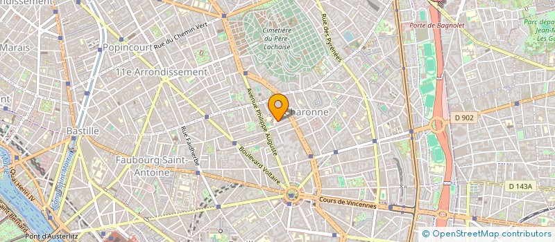 localisation de l'entreprise MADAME THEPTHEVY GUEX  PARIS