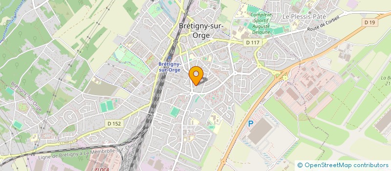 localisation de l'entreprise MADAME THERESA AYONG à BRETIGNY-SUR-ORGE