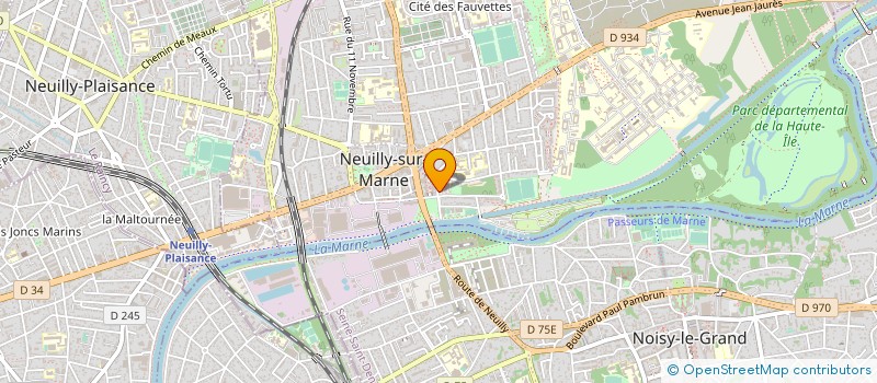 localisation de l'entreprise MADAME THERESA PEREIRA à NEUILLY-SUR-MARNE