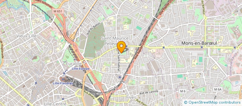 localisation de l'entreprise MADAME THERESA TYGREAT à LILLE