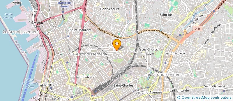 localisation de l'entreprise MADAME THERESE ANDREI à MARSEILLE