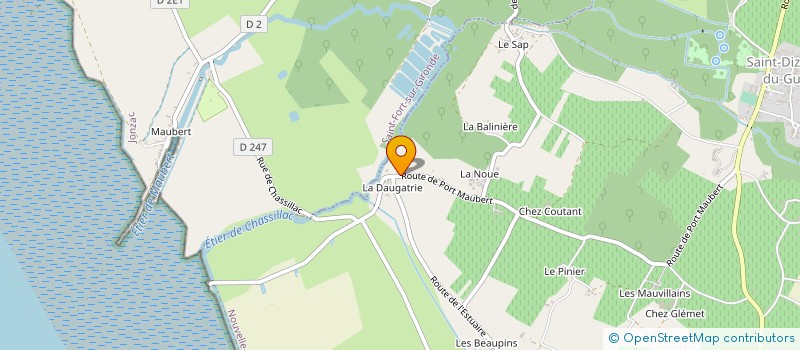localisation de l'entreprise MADAME THERESE ARMANI à SAINT-FORT-SUR-GIRONDE