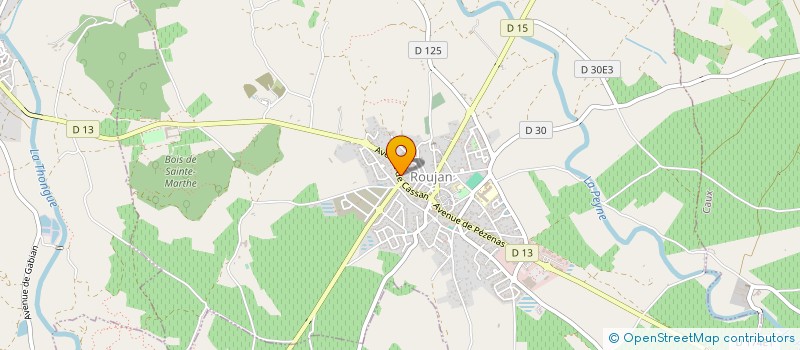 localisation de l'entreprise MADAME THERESE ARNAUD  NIZAS