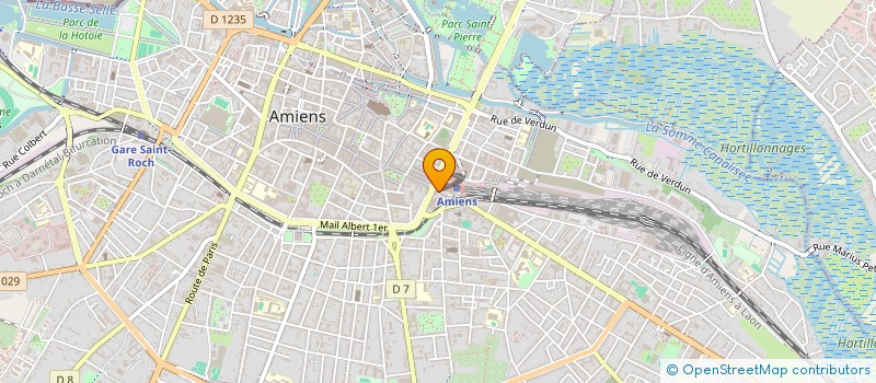 localisation de l'entreprise MADAME THERESE AUFFRAIT à AMIENS