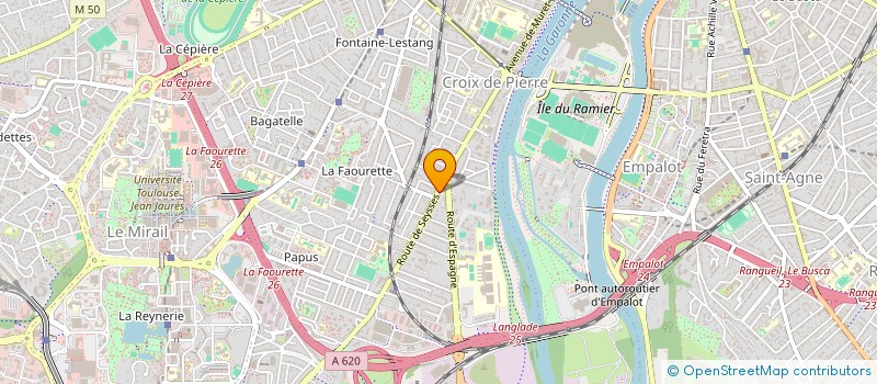 localisation de l'entreprise MADAME THERESE AURIOL à TOULOUSE