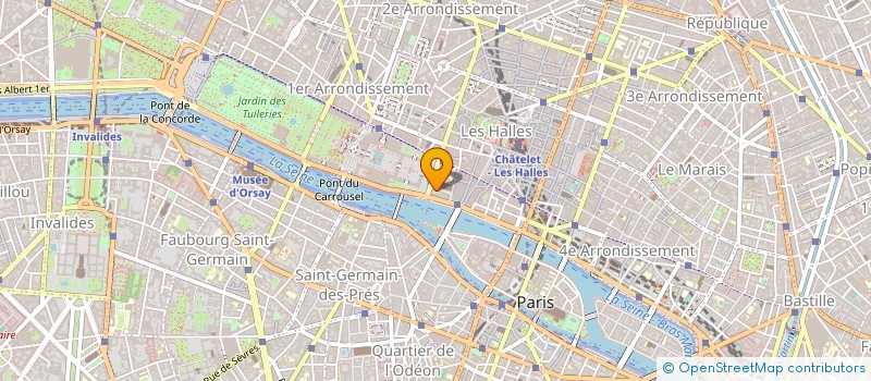 localisation de l'entreprise MADAME THERESE AWADA à PARIS