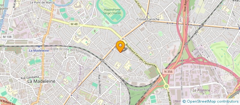 localisation de l'entreprise MADAME THERESE BAPTISTA TEIXEIRA à MARCQ-EN-BARŒUL