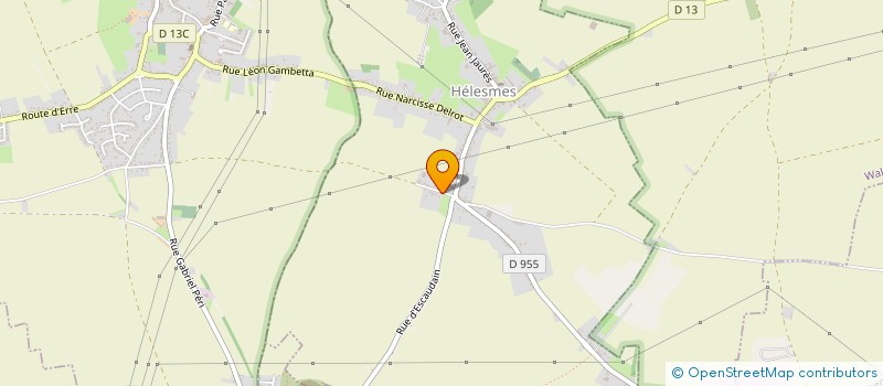 localisation de l'entreprise MADAME THERESE BARALLE  HELESMES