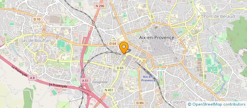 localisation de l'entreprise MADAME THERESE BEROFF à AIX-EN-PROVENCE