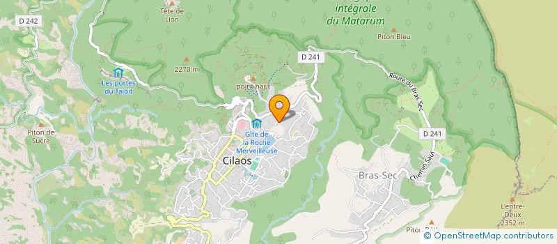 localisation de l'entreprise MADAME THERESE BETON à CILAOS