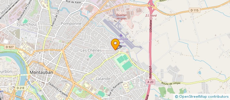 localisation de l'entreprise MADAME THERESE BIGOU à MONTAUBAN