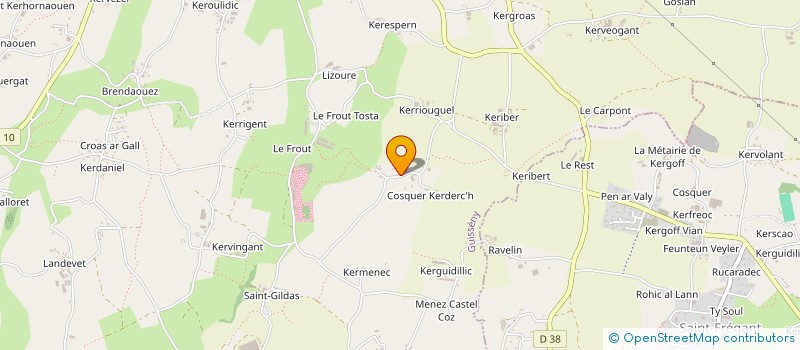 localisation de l'entreprise MADAME THERESE BOUCHER  GUISSENY