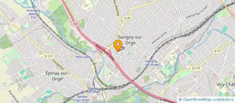 localisation de l'entreprise MADAME THERESE BOULENT à SAVIGNY-SUR-ORGE
