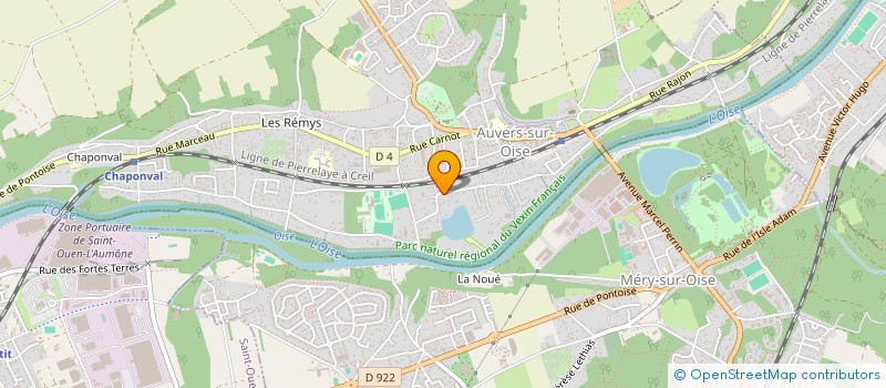 localisation de l'entreprise MADAME THERESE BOXBERGER à AUVERS-SUR-OISE