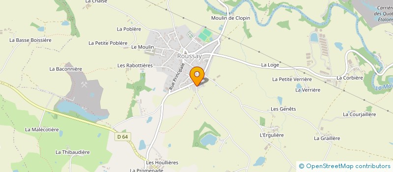 localisation de l'entreprise MADAME THERESE BRAUD à SEVREMOINE