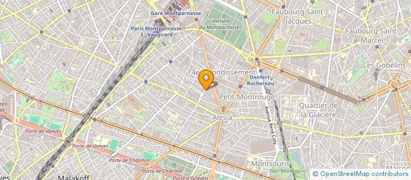 localisation de l'entreprise MADAME THERESE BRULE  PARIS