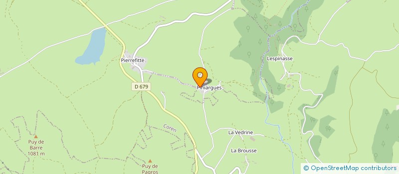 localisation de l'entreprise MADAME THERESE BRUN à TALIZAT