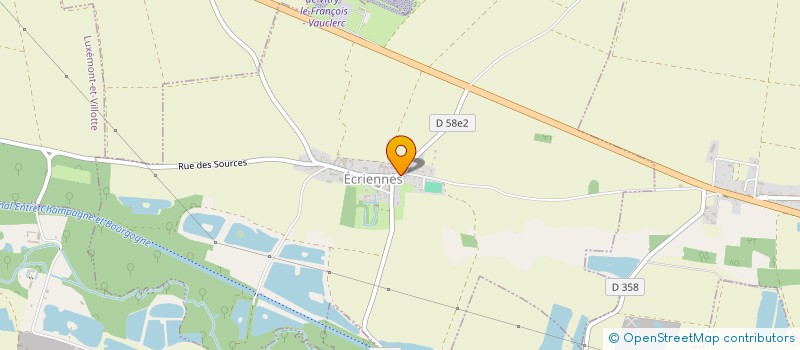 localisation de l'entreprise MADAME THERESE BRUSSOL  ECRIENNES