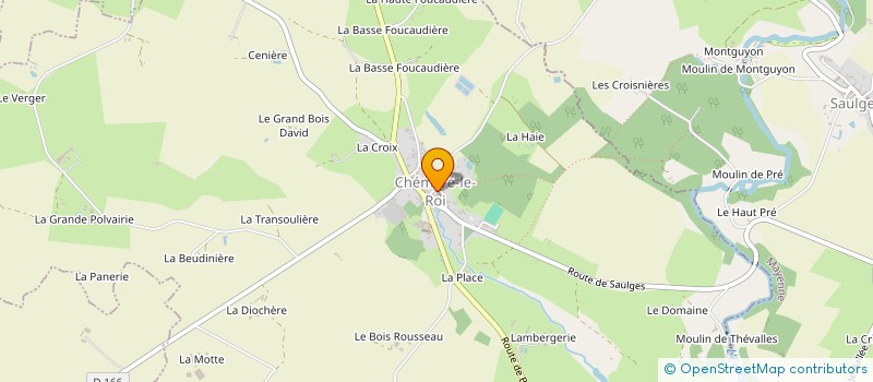 localisation de l'entreprise MADAME THERESE BUTTIER à CHEMERE-LE-ROI