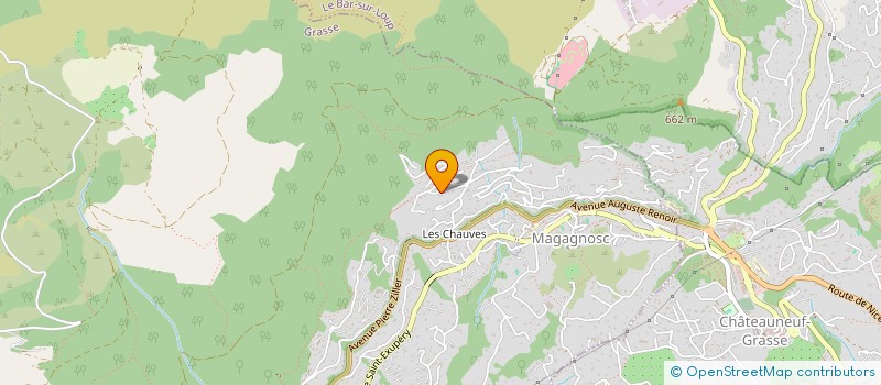 localisation de l'entreprise MADAME THERESE CANET  GRASSE