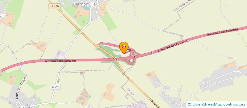 localisation de l'entreprise MADAME THERESE CAPRON  TERRES-DE-CAUX