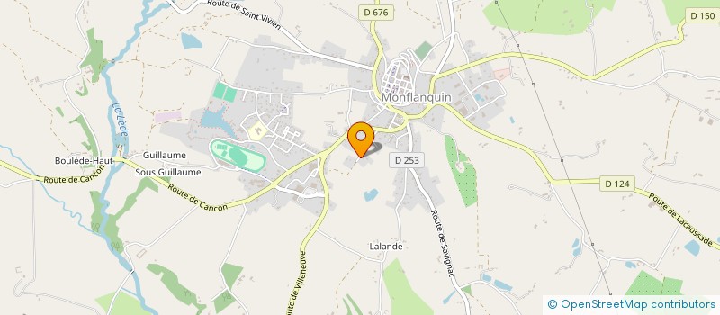 localisation de l'entreprise MADAME THERESE CAPY  MONFLANQUIN