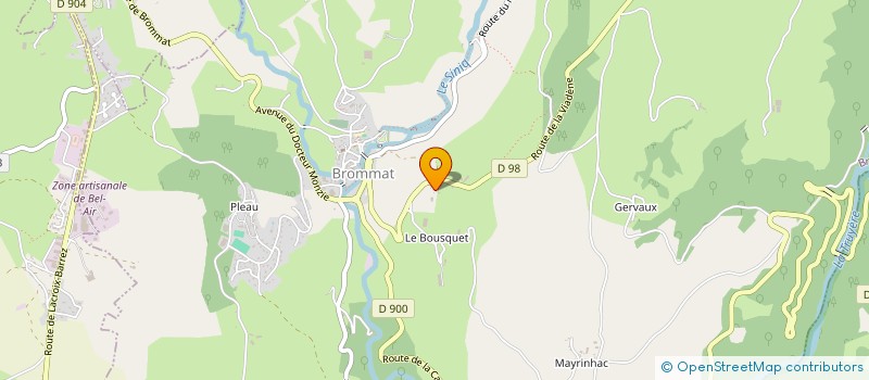 localisation de l'entreprise MADAME THERESE CARRIE  MUROLS