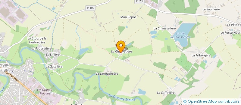 localisation de l'entreprise MADAME THERESE CHEVALIER à MONTAIGU-VENDEE